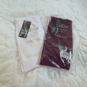 2 Pair New Sofra Leggings